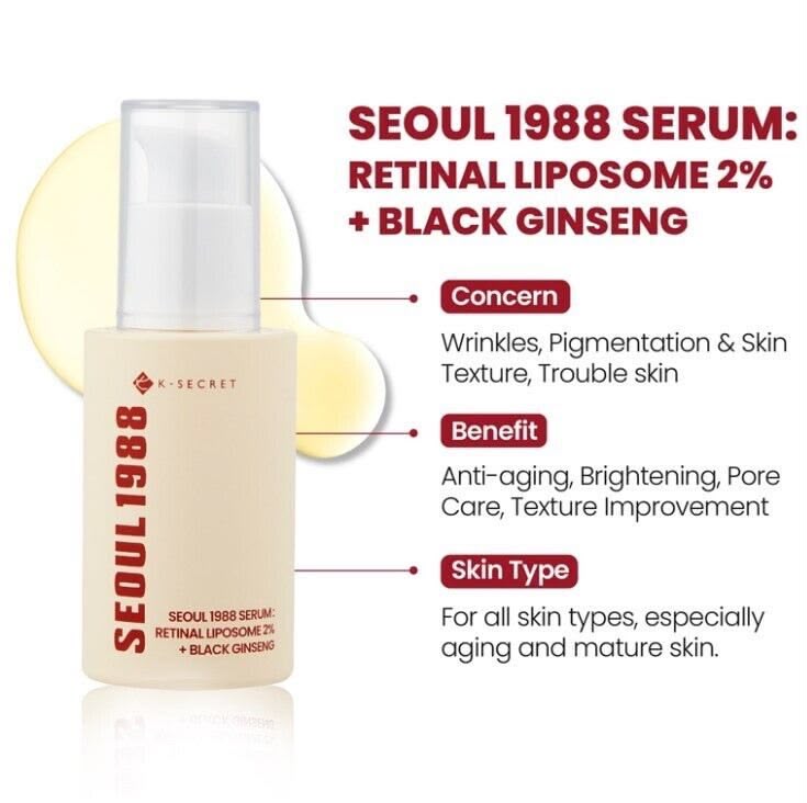 K-Secret Seoul 1988 Serum Retinal - 30 ml