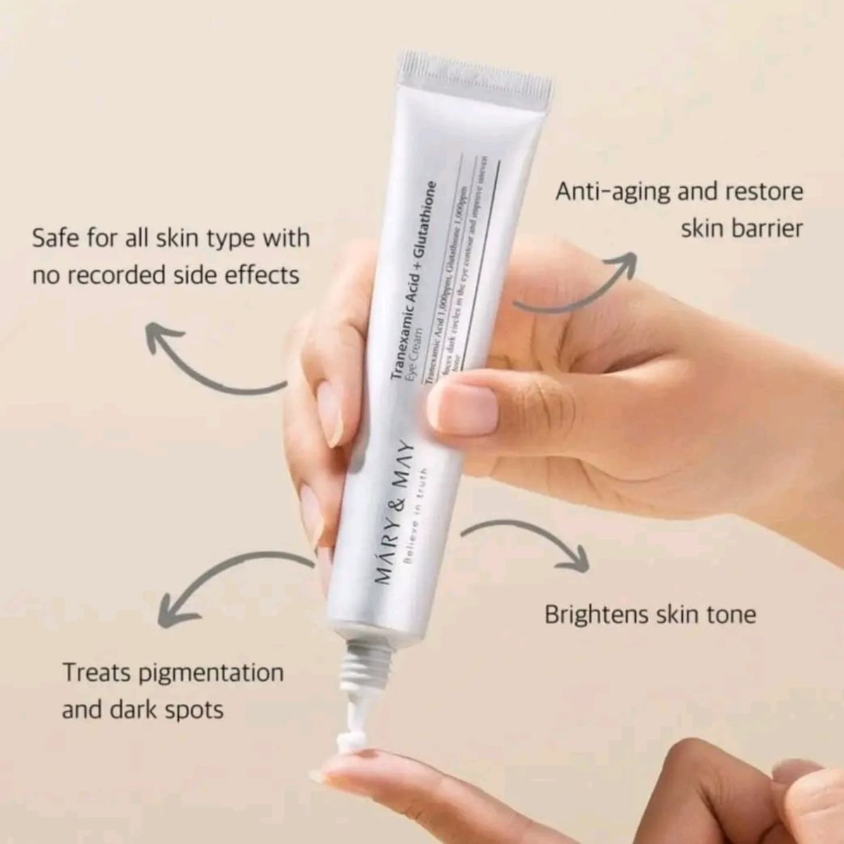 Mary & May Serum – Tranexamic Acid + Glutathione - 30ml