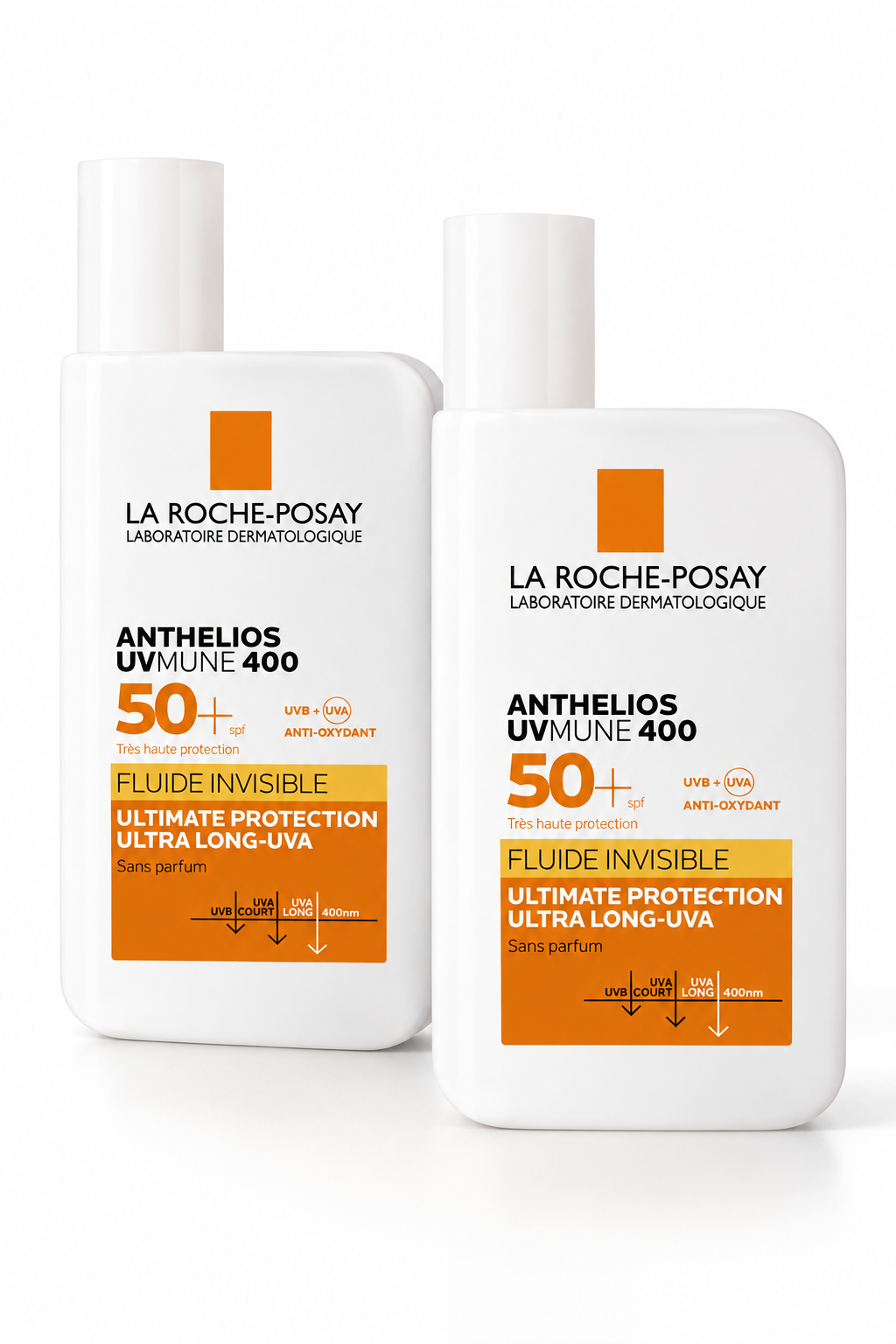 2 La Roche-Posay Anthelios UV Mune 400 Invisible Fluid SPF50+ - 50ml