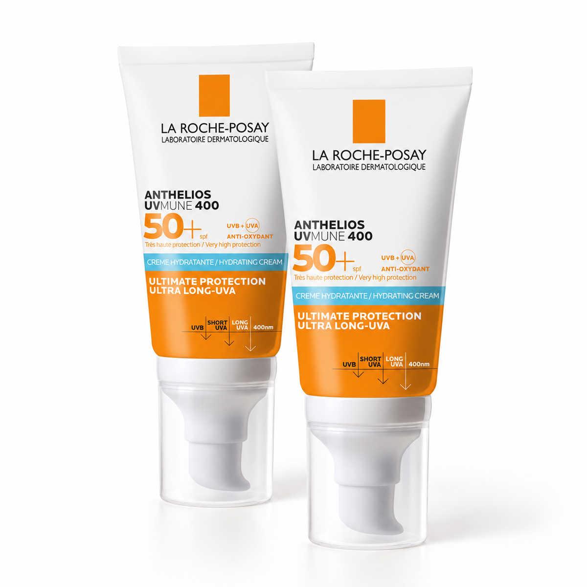 2 La Roche-Posay Anthelios UVmune 400 SPF 50+ Hydrating Cream - 50ml