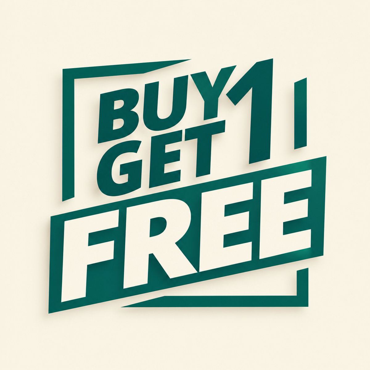 Buy 1 Get 1 Free