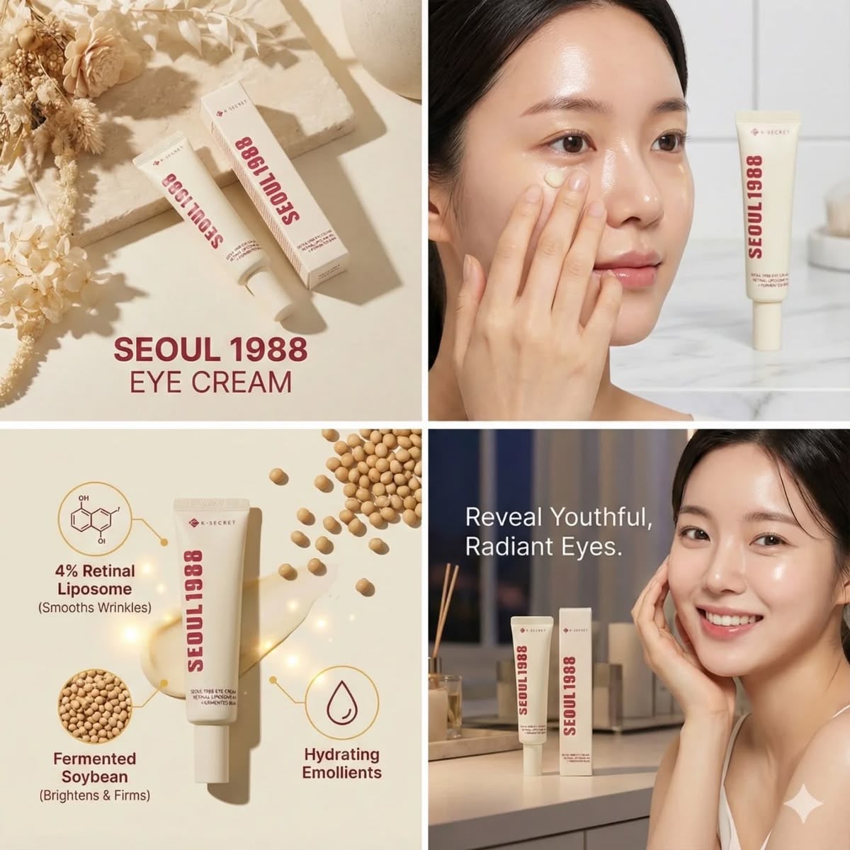 K-Secret Seoul 1988 Eye Cream Retinal - 30 ml