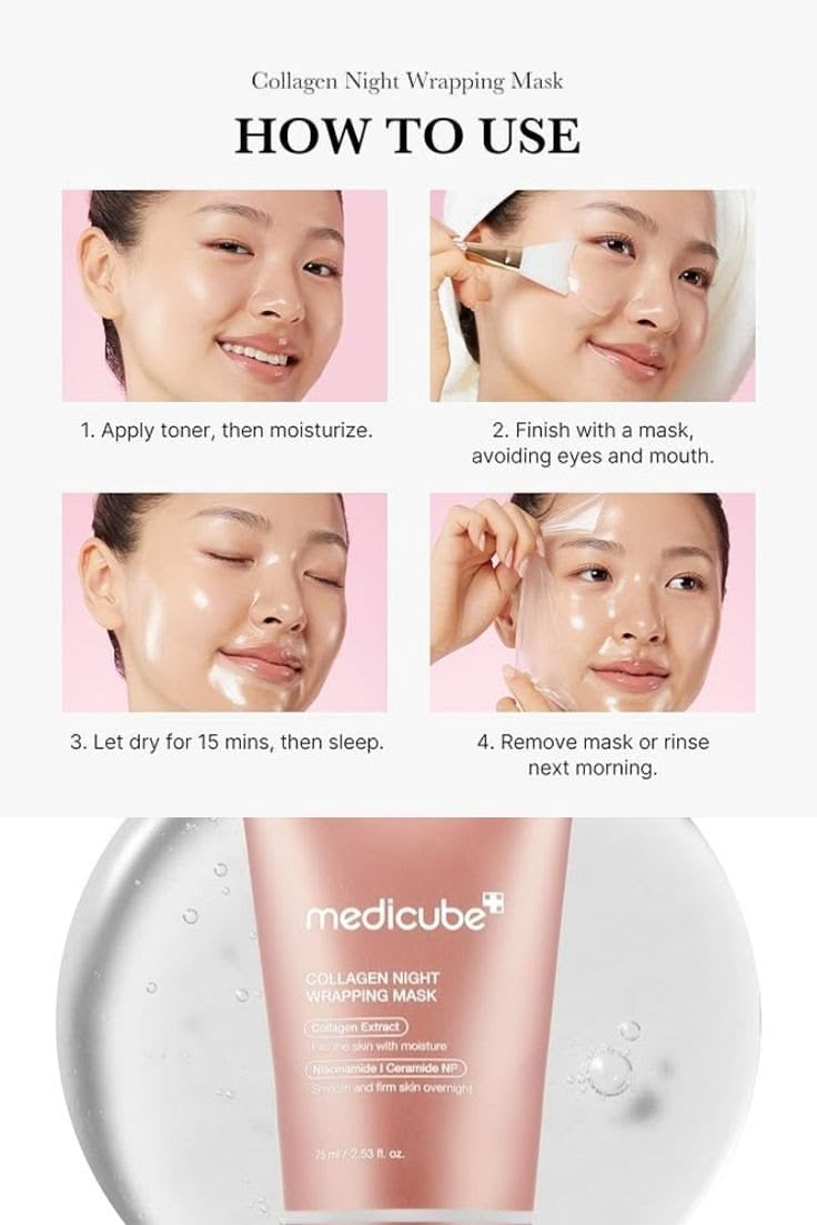 medicube collagen night wrapping mask -75ml