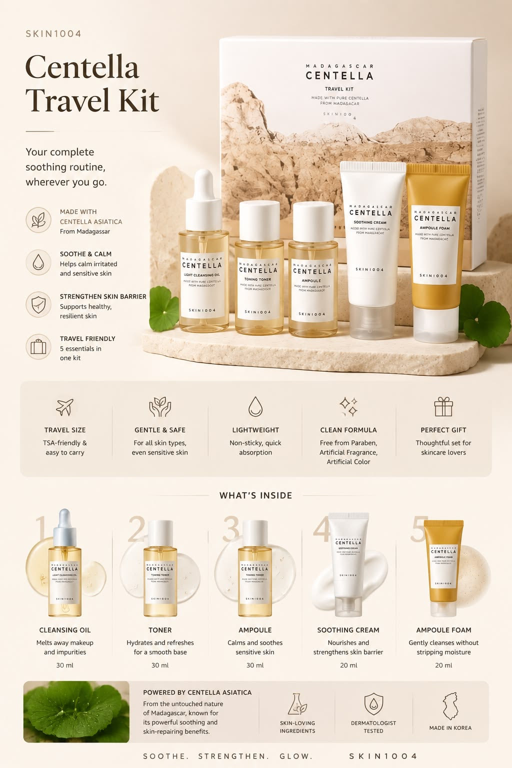 Centella Travel Kit