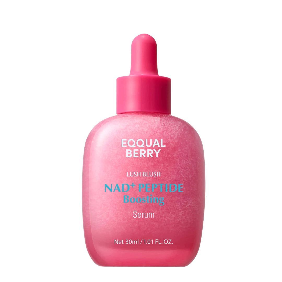 Eqqual berry lush blush nad+ peptide boosting serum-30ml