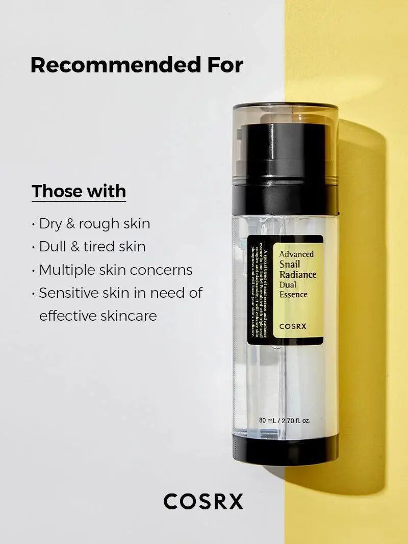 COSRX Advanced snail radiance dual essence -80ml
